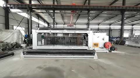 Gabion mesh machine line/gabion machine export to Thailand