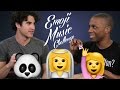 Darren Criss and Leslie Odom Jr. Emoji Music Challenge #3