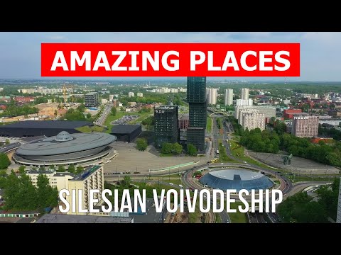 Travel to Silesian Voivodeship, Poland | Cities, tourism, vacation, nature, tours | Drone 4k video