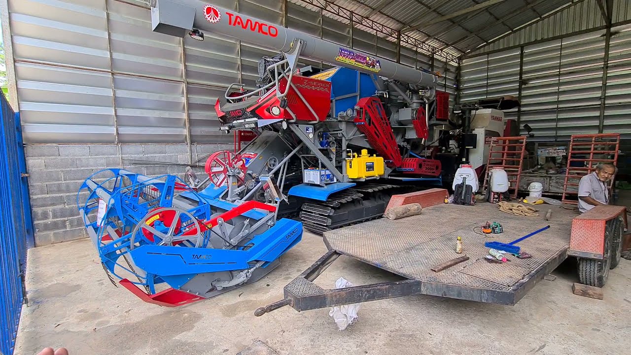 รถเกี่ยวรุ่น Z3000🌾 โครงการนาแปลงใหญ่ กลุ่มละ 3,000,000 บาท👍ให้อะไรมาบ้าง❓