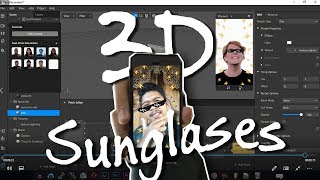 Create 3D Sunglasses in Spark AR | Tutorial