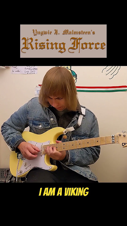 #yngwiemalmsteen I Am A Viking solo
