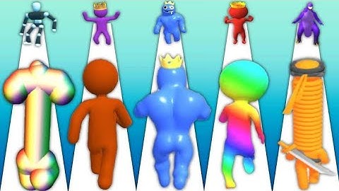 giant rush vs tall man run new tiktok 3d max level iOS trailer gameplay #relaxing