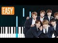 BTS - "Fake Love" 100% EASY PIANO TUTORIAL
