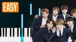 BTS - "Fake Love" 100% EASY PIANO TUTORIAL  - Durasi: 4:40. 