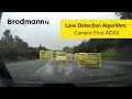 Lane detection using brodmann17 dash cam visionai