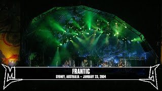 metallica frantic sydney australia january 23 2004