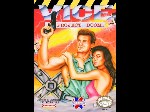 Видео: Vice Project,Gun-Dec Doom NO DAMAGE прохождение игры на денди (Dendy, Nes, 8 bit)