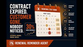 Renewal Reminder Software | Automate WhatsApp Renewal Alerts | Mimasa AI screenshot 1