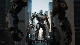 Giant Horse Enters Luxury City | Transforms Into Elegant Hybrid #shorts #shortsfeed #mecha