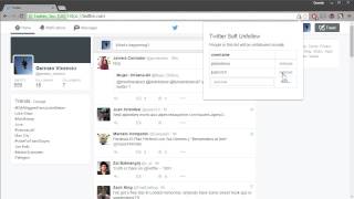 Twitter Soft Unfollow (Chrome Extension) screenshot 3