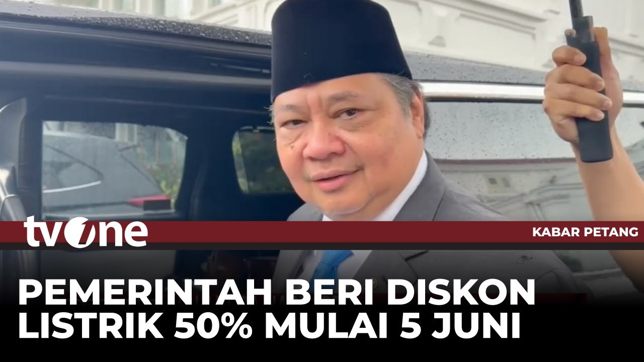 Pemerintah akan Diskon Tarif Listrik 50 Persen pada Juni-Juli 2025 | Kabar Petang tvOne