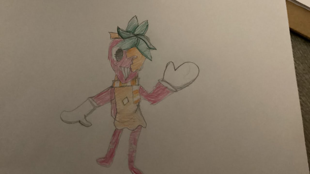 How to draw sprout (dandy's world) - YouTube