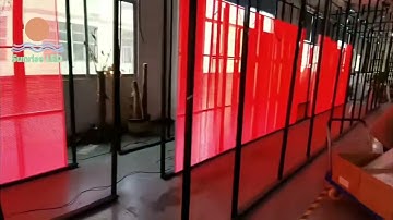 Transparent led screen aging test