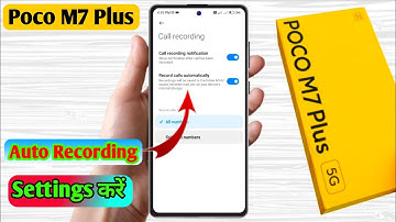 poco m7 plus call recording setting, poco m7 plus automatic call recording