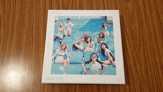 Unboxing TWICE 트와이스 2nd Mini Album PAGE TWO (Mint Version)