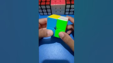 Checkerboard pattern on 2x2 Rubik