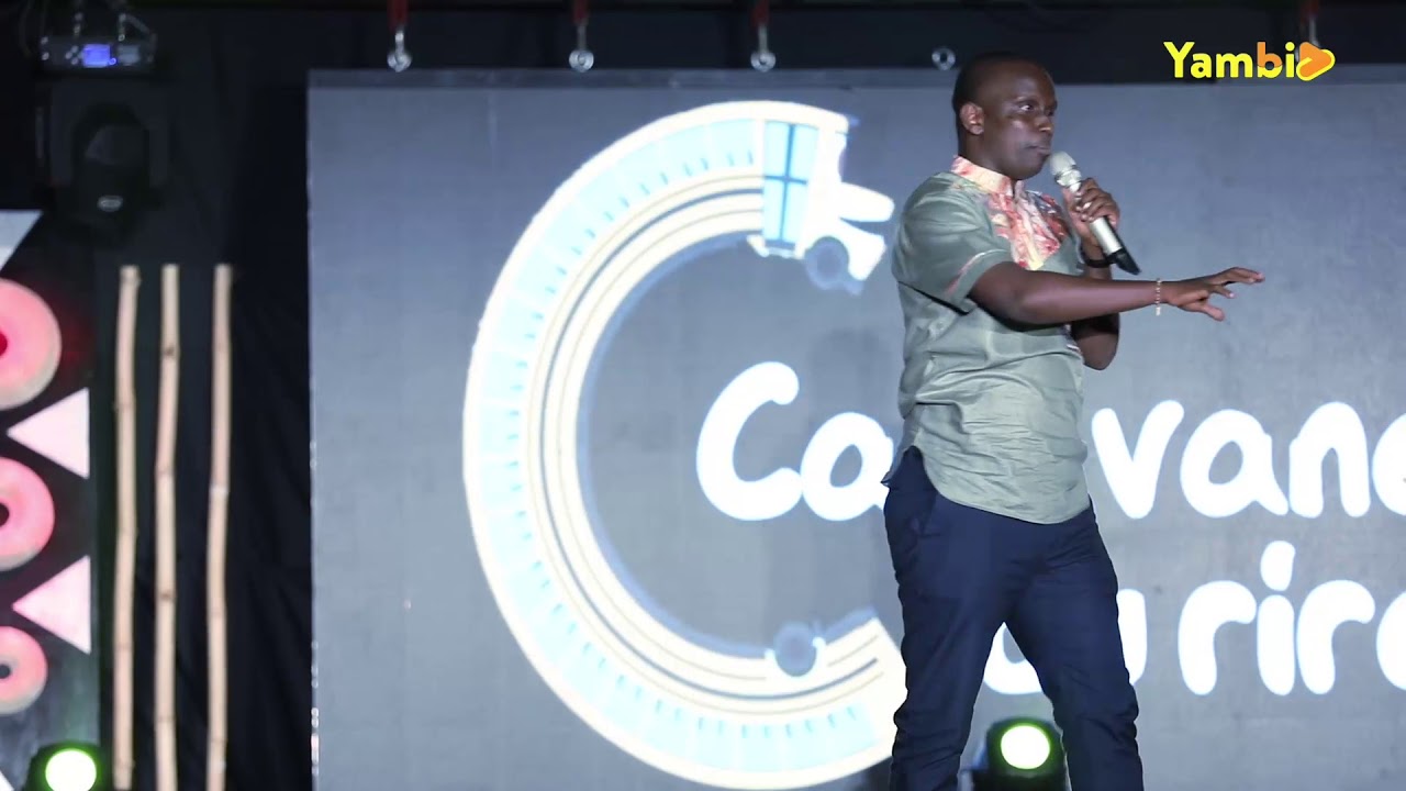 CARAVANE DU RIRE: Kigingi yerekanye ko ari umwe mu bahanga bo gusetsa mu karere