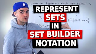 QMS 110 - Represent Sets in Set Builder Notation - Ryerson University