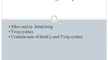 Introduction to Twig Template Files