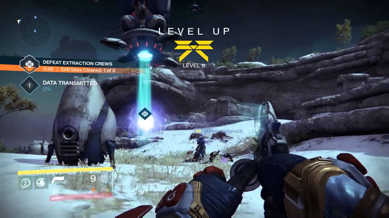 Destiny - Public Event - Defeat Extraction Crews - Earth (Gold Tier)