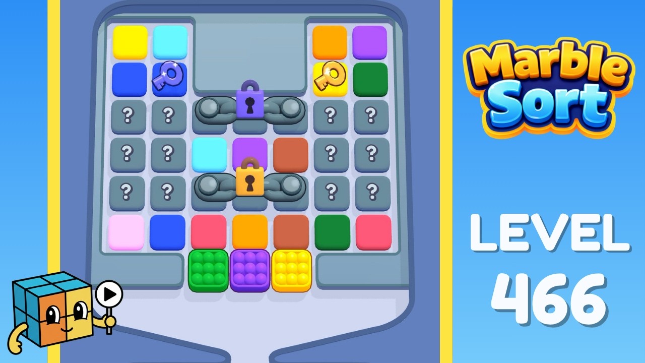 Marble Sort Level 466 Walkthrough Solution - YouTube