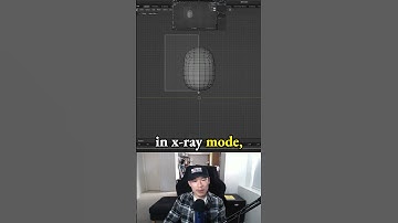 Delete vertices in x-ray mode in Blender for character 1.2: Car Guy