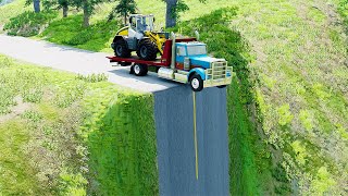 Mobil vs Unfinished Road #8 - BeamNG Drive