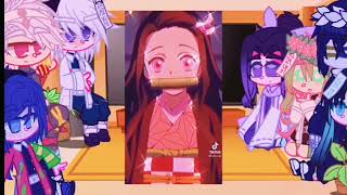 🎋✨los pilares reacciónan a tanjiro y nezuko + shipps 🎋✨