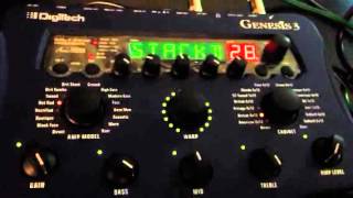 Digitech Genesis3 Genetx guitar processor Audio DNA