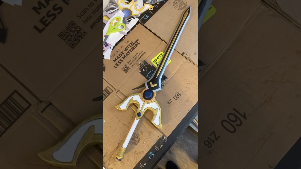 Crafting Ren Amaki's Sword - Rising of the Shield Hero