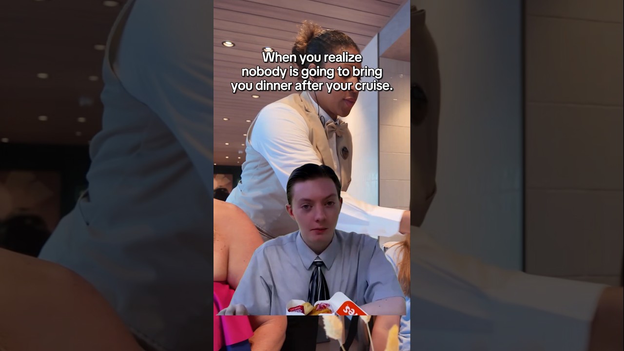 So… we’re just expected to feed ourselves now? #CruiseLife #Cruise #Vacation #Travel