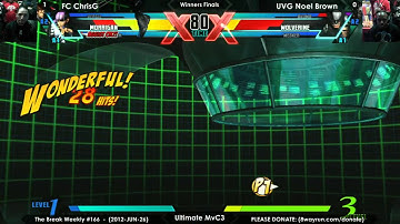 The Break #166 - UMvC3 WF - FC ChrisG VS UVG Noel Brown