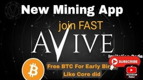 Avive mining | core dao missed | join hojao jaldi