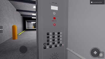 Schindler 400A Traction Glass Elevators at Elevator Testing ET Roblox