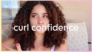 Let's Talk... Curl Confidence | embracing my curly hair + self-love journey