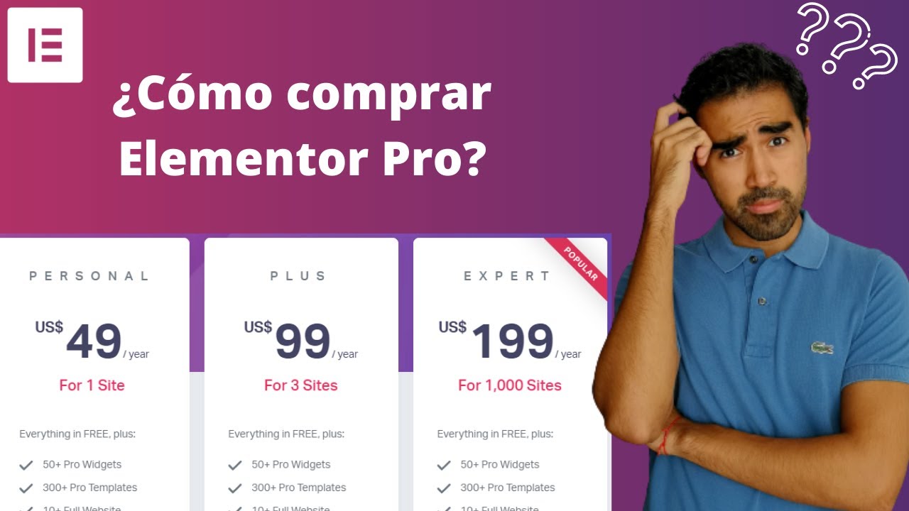 Como comprar Elementor Pro | 1 consejo para ahorrar en tu Presupuesto