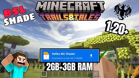 REALISTIC 🥰 BSL Shader For Minecraft Pe 1.20 || How to get Bsl Shader in Mcpe 1.20