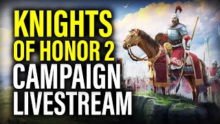 LIVE: MEDIEVAL CONQUERING IN KNIGHTS OF HONOR 2!