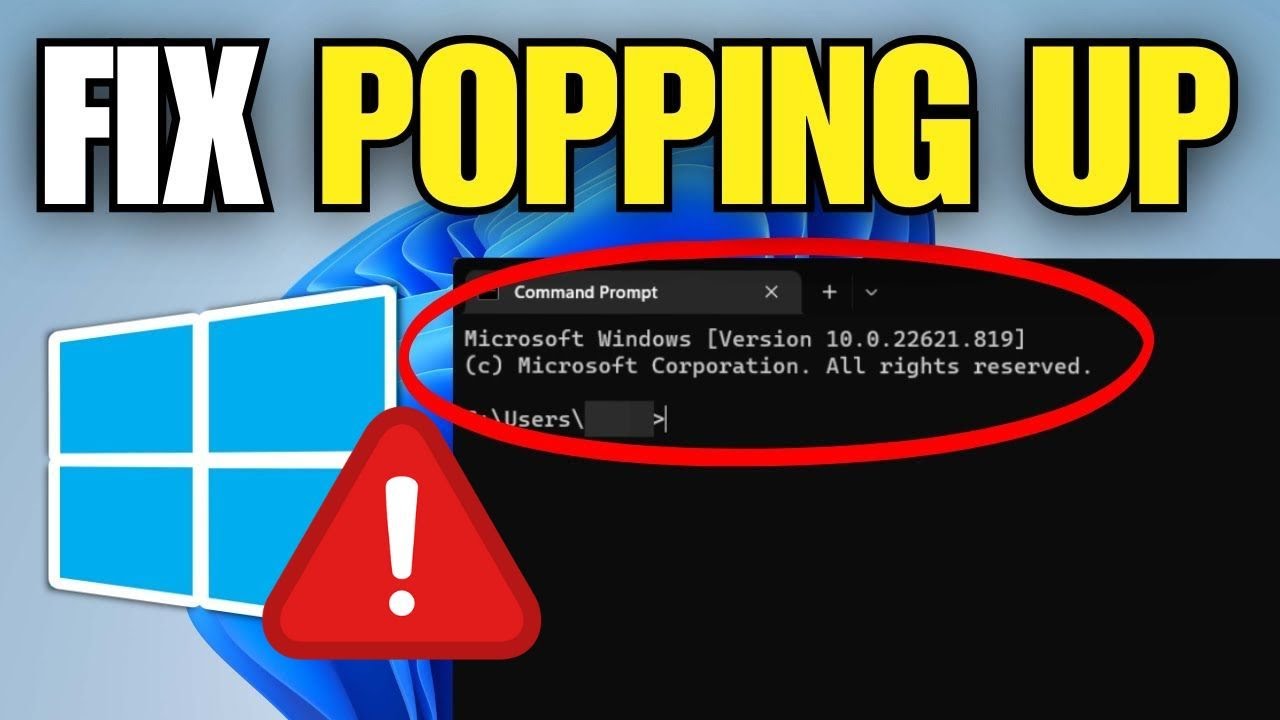 How To Fix CMD Keeps Popping Up In Windows 11 (2025) - YouTube