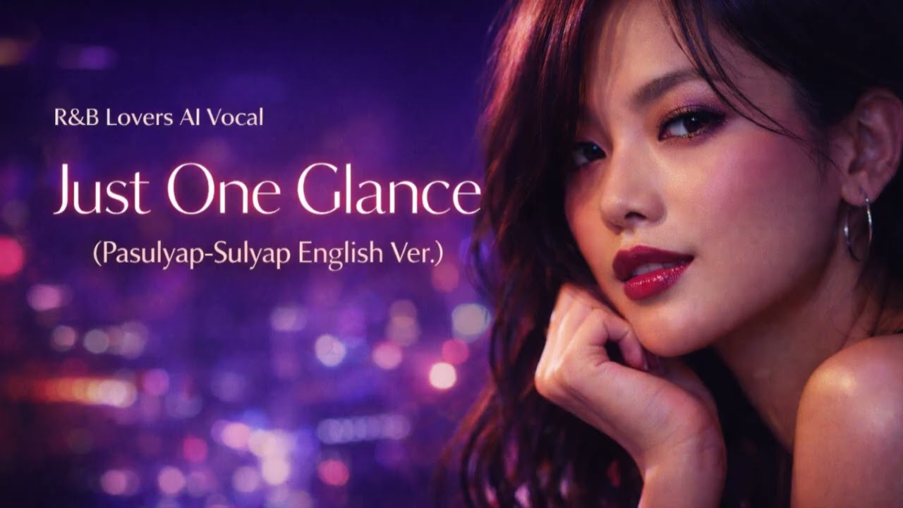 Just One Glance Pasulyap Sulyap English Ver. R&B Lovers AI Vocal