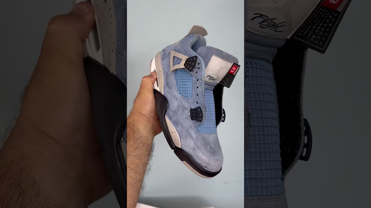 Fixing water damage on suede😱 #shoedoc #shoelada #chulada #shoecleaner #150bucks #suedekit #jordan4