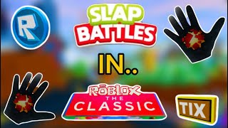 Will Slap Battles Be PARTICIPATING In The 2024 ROBLOX: THE CLASIC EVENT??