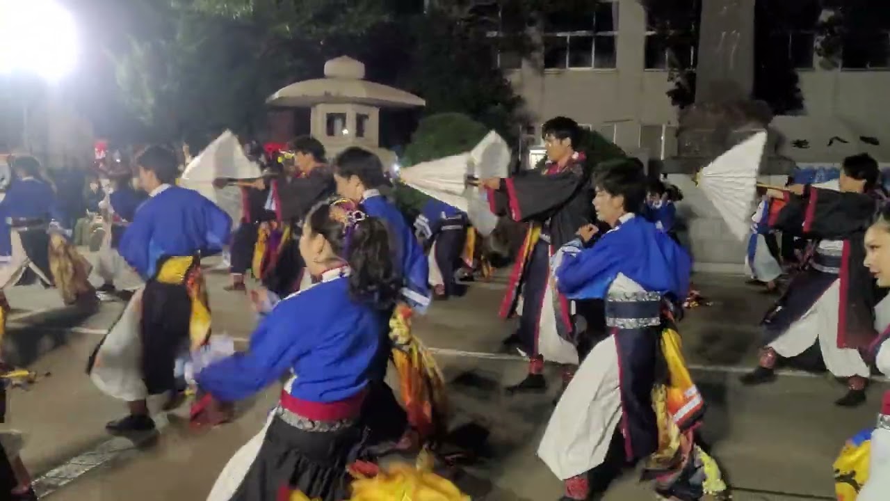 天嵩〜Amata〜「大乱舞In白老」白老八幡神社会場2025年9月28日  YOSAKOI（よさこい）ソーラン演舞