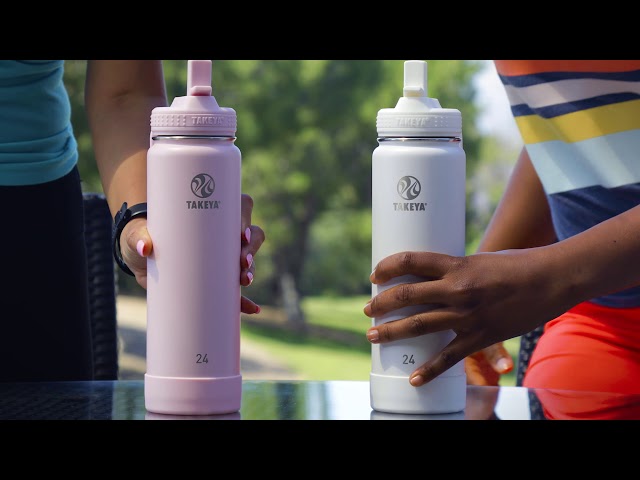 Takeya 24 oz Blush Actives Insulated Water Bottle