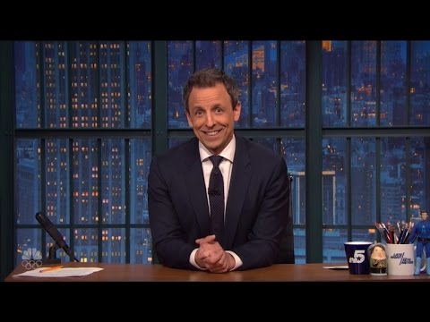 Seth Meyers Helped His Wife Give Birth in the Lobby of Their Apartment