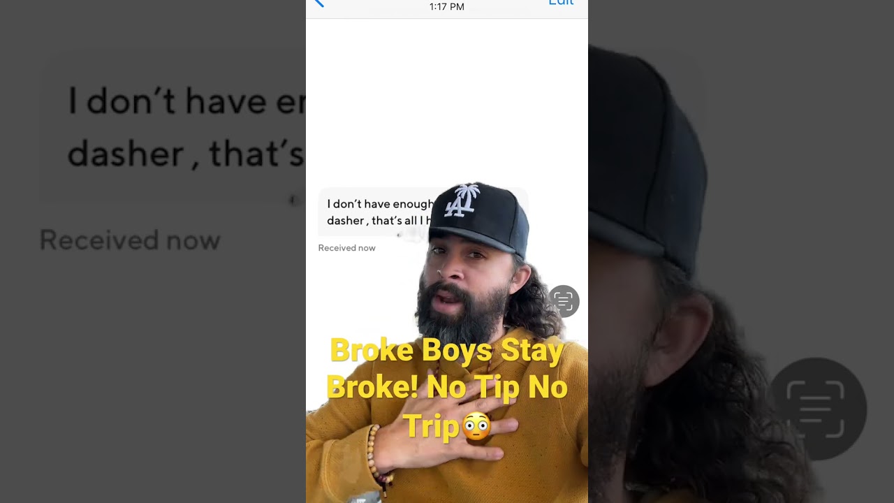 Doordash Customer Texts Me This…😳🤡No Tip No Trip!