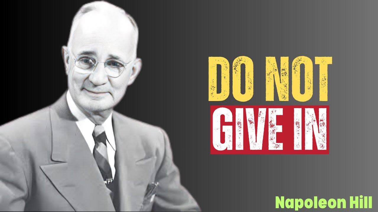 Listen When You Lose the Desire to Keep Going | Napoleon Hill Motivation