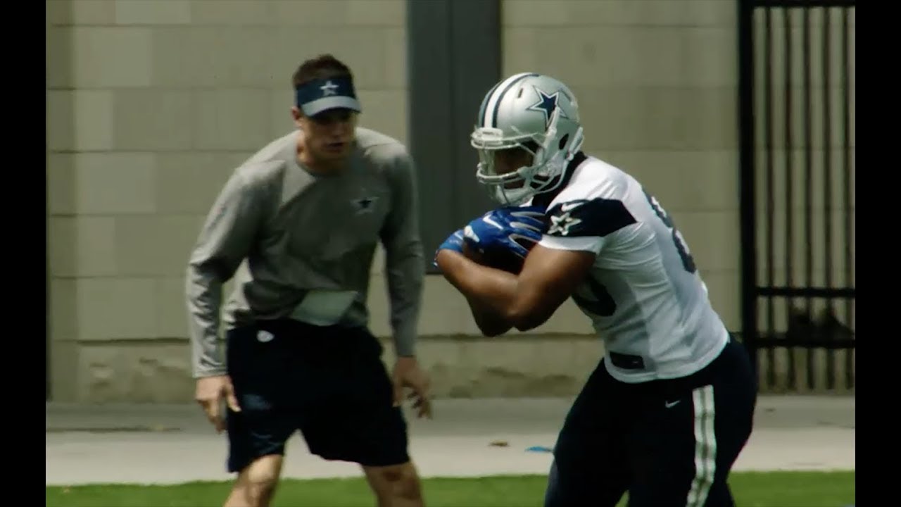 OTA Highlights: TE Rico Gathers | Dallas Cowboys 2018