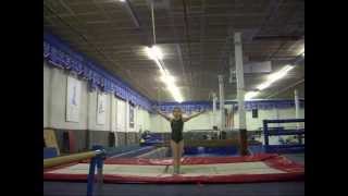 Ellie - Trampoline Routine Level 1 (May 2013)